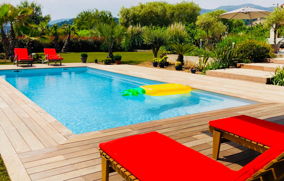 Photo piscine coque polyester MDP 10