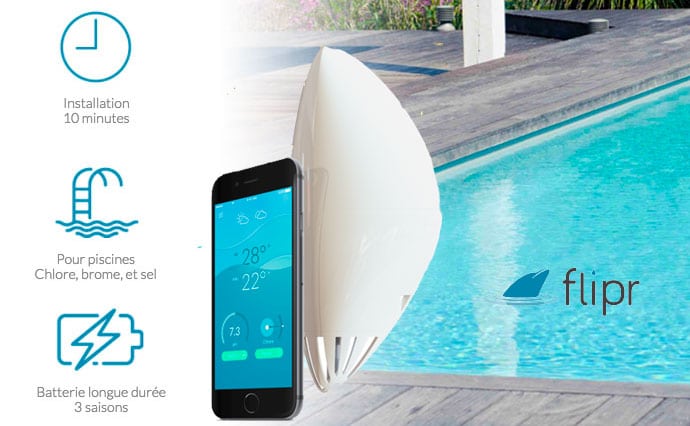 Flipr, objet connecté pour entretenir sa piscine