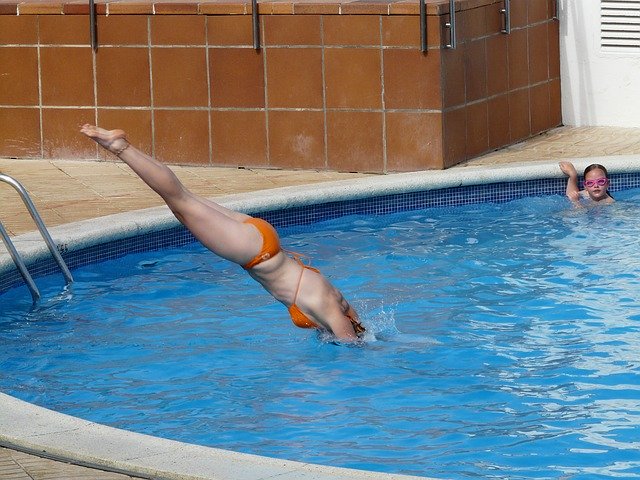 Sport avec sa piscine