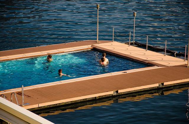 douche de piscine