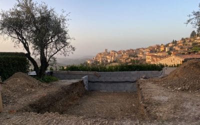 Terrassement piscine coque polyester – SPA Piscines