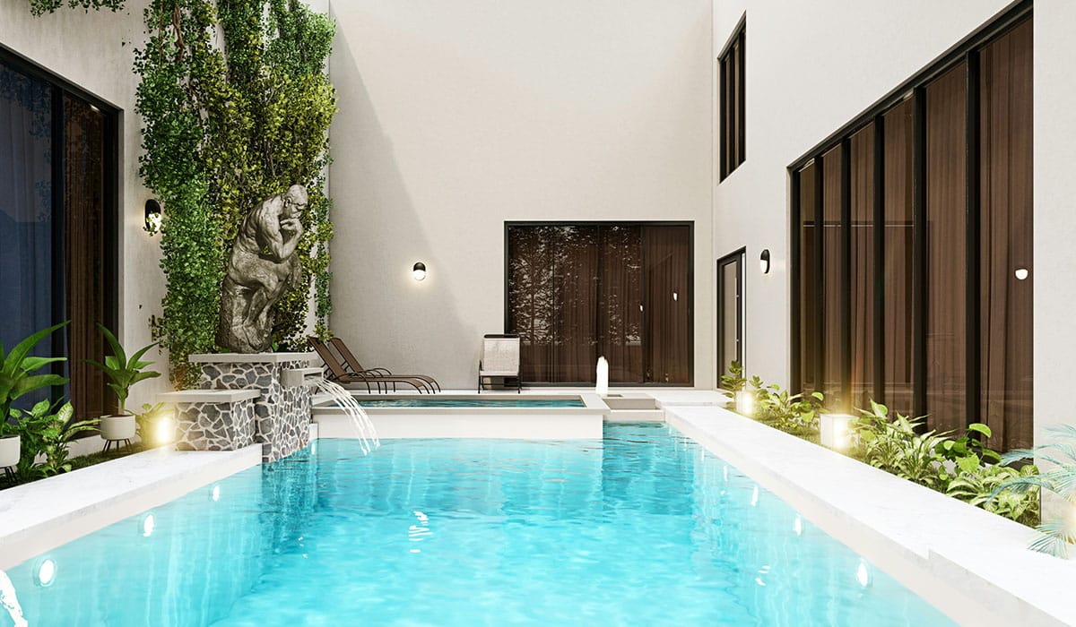 piscine coque - nettoyage piscine